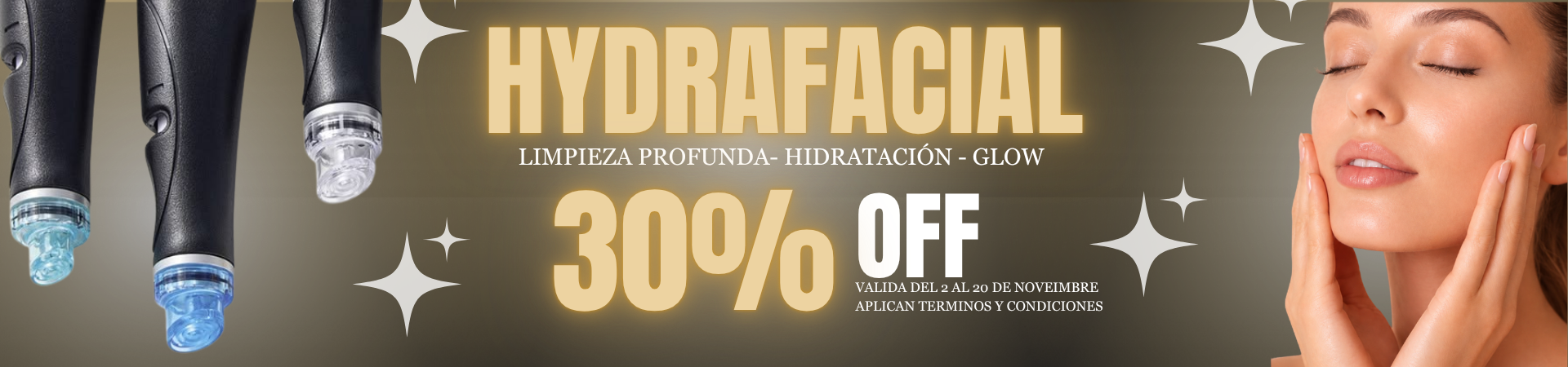 BANNER HYDRAFACIAL